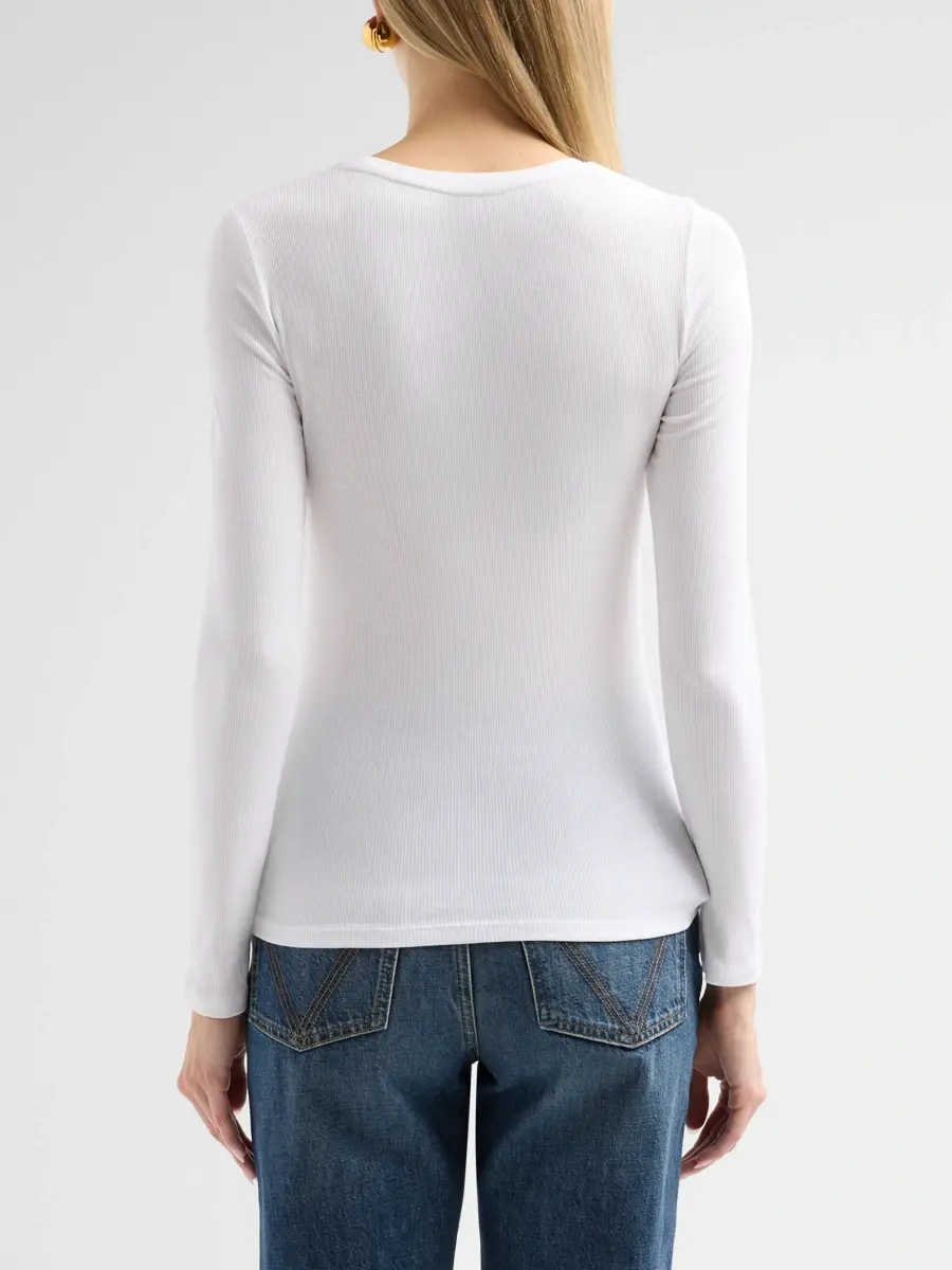 MAJESTIC FILATURES Women's Soft Touch Rib-Knit Top | Thumbnail 3 MAJESTIC FILATURES Women's Soft Touch Rib-Knit Top | Thumbnail 3