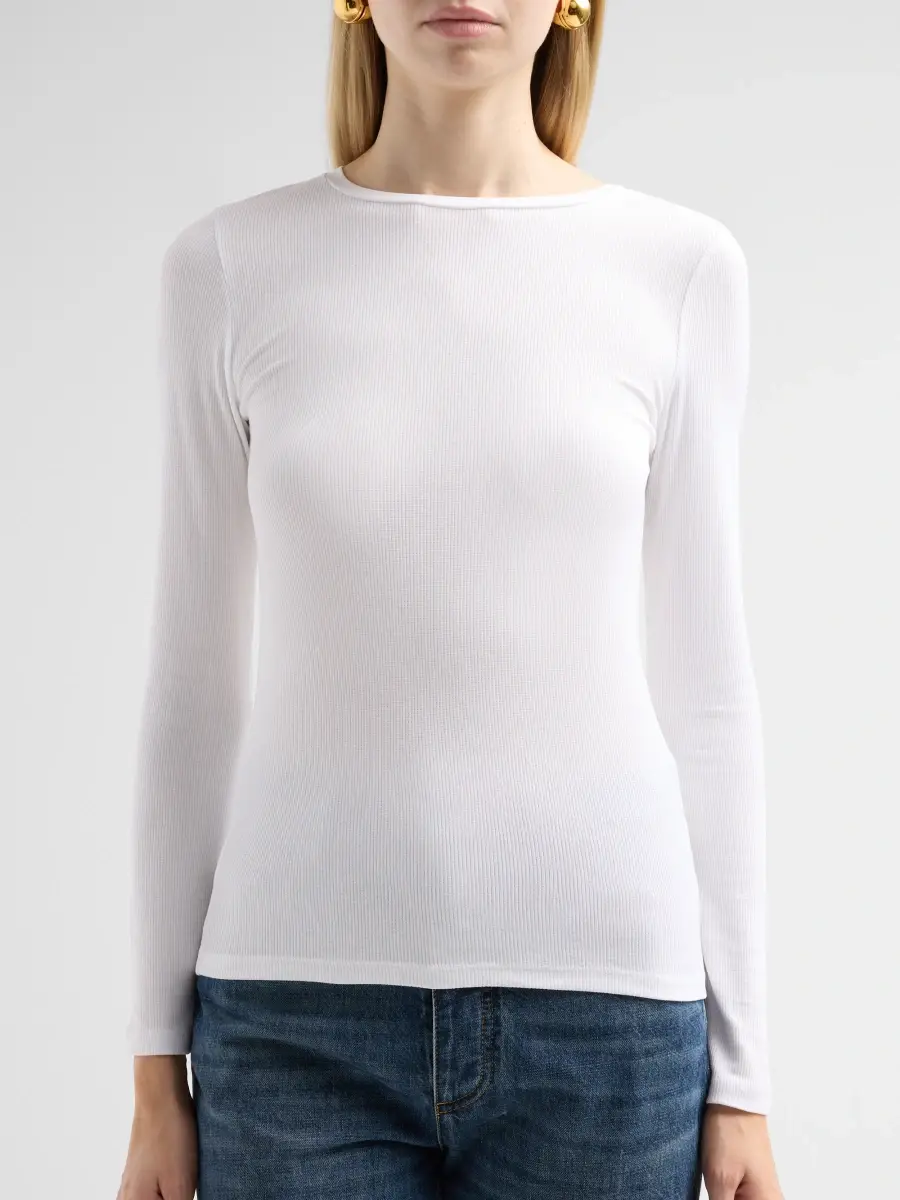MAJESTIC FILATURES Women's Soft Touch Rib-Knit Top | Thumbnail 5 MAJESTIC FILATURES Women's Soft Touch Rib-Knit Top | Thumbnail 5