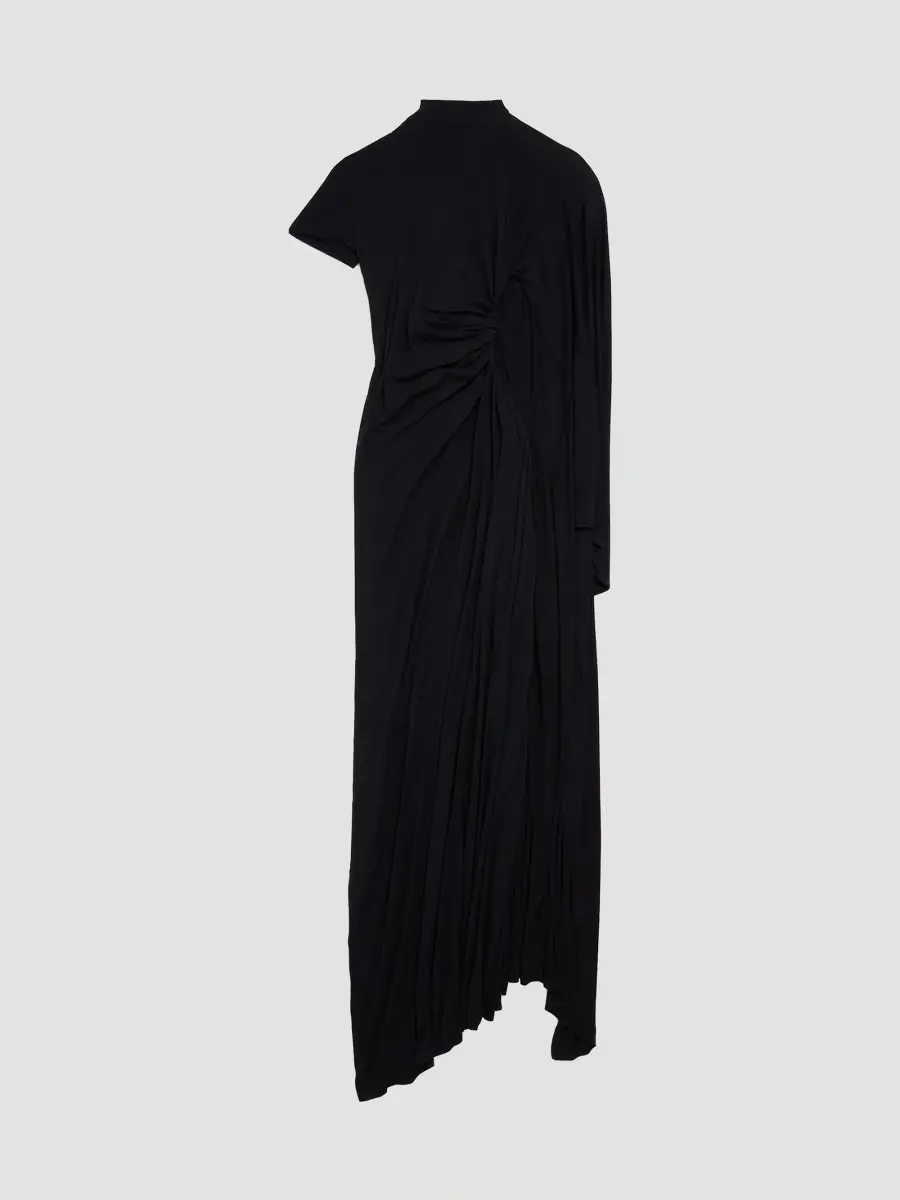 Balenciaga Women's Draped Cape Dress | Thumbnail 2 Balenciaga Women's Draped Cape Dress | Thumbnail 2