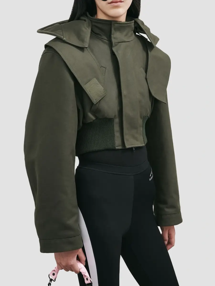 Balenciaga Women's Cropped Military Jacket | Thumbnail 4 Balenciaga Women's Cropped Military Jacket | Thumbnail 4