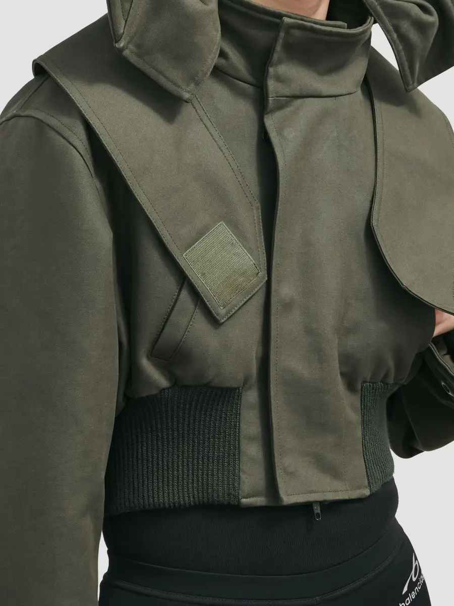 Balenciaga Women's Cropped Military Jacket | Thumbnail 5 Balenciaga Women's Cropped Military Jacket | Thumbnail 5