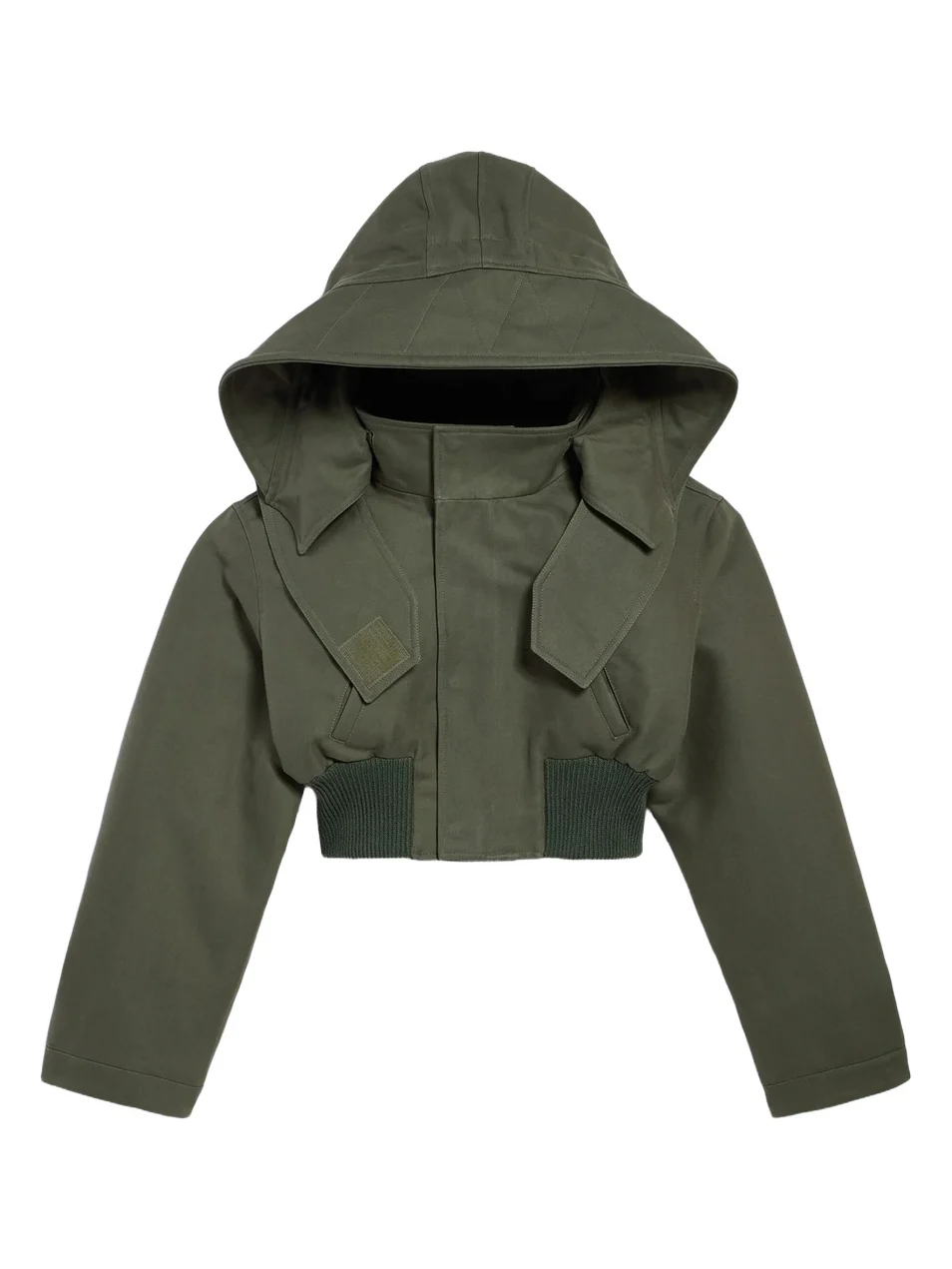 Balenciaga Women's Cropped Military Jacket