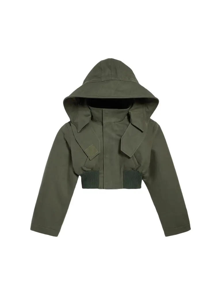 Women's Cropped Military Jacket Women's Cropped Military Jacket