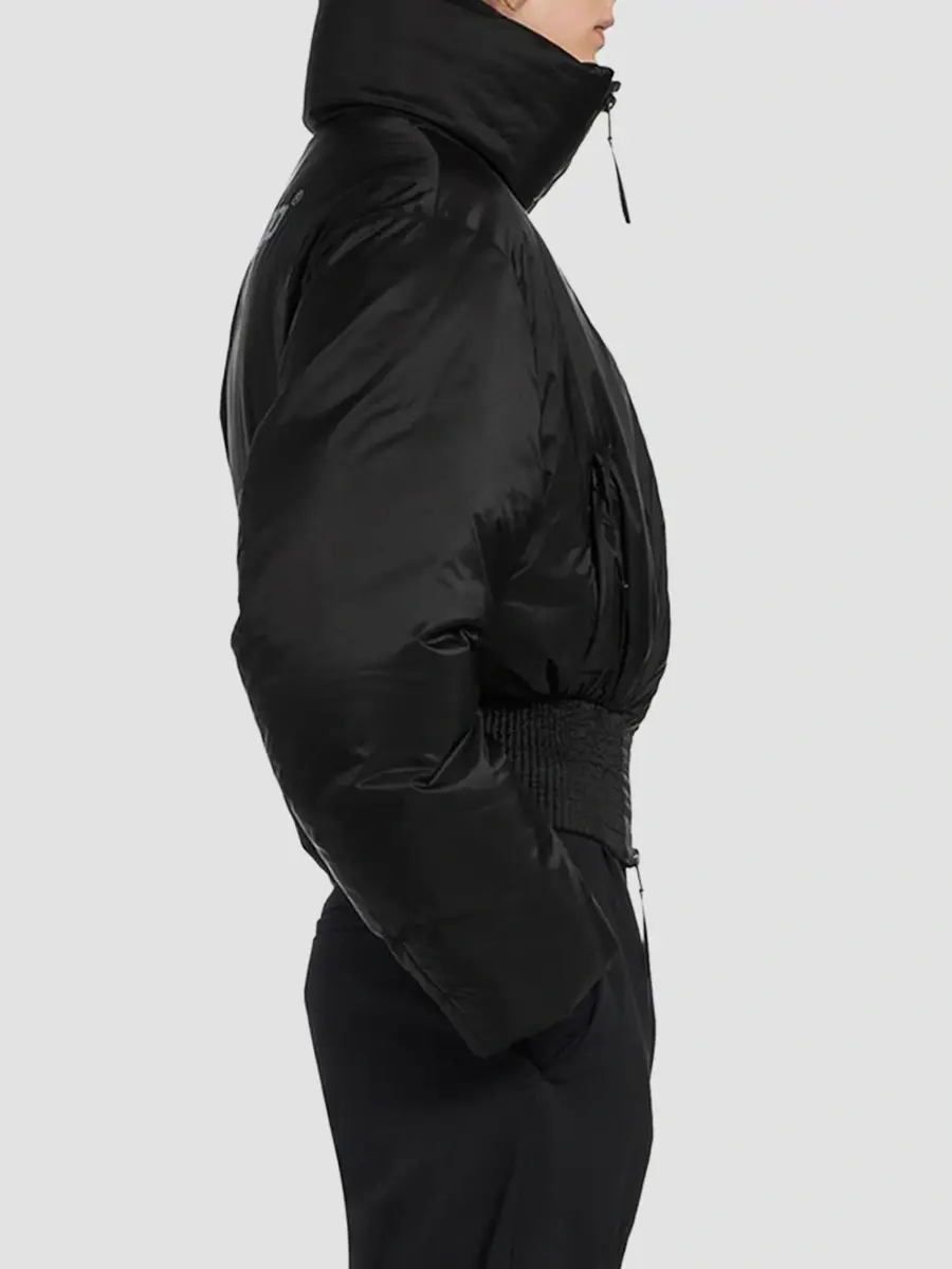 Balenciaga Women's Bodies Cropped Puffer Coat | Thumbnail 5