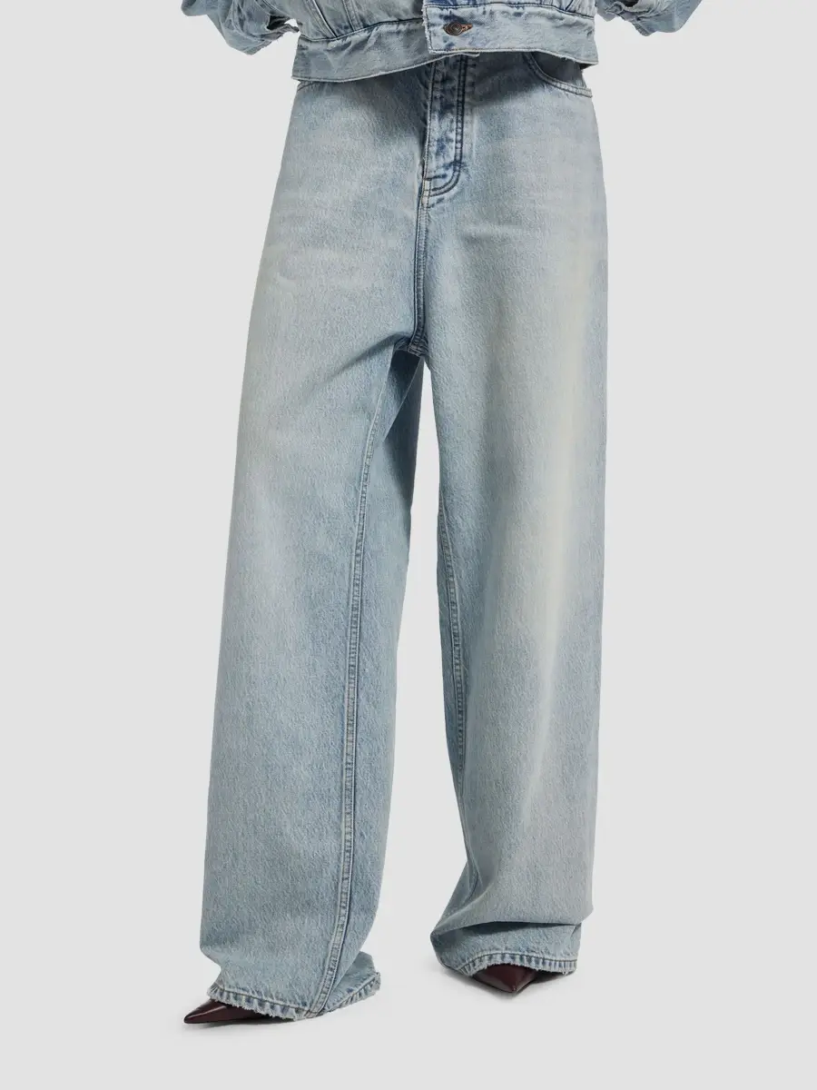 Balenciaga Women's Baggy Fit Jeans | Thumbnail 3 Balenciaga Women's Baggy Fit Jeans | Thumbnail 3