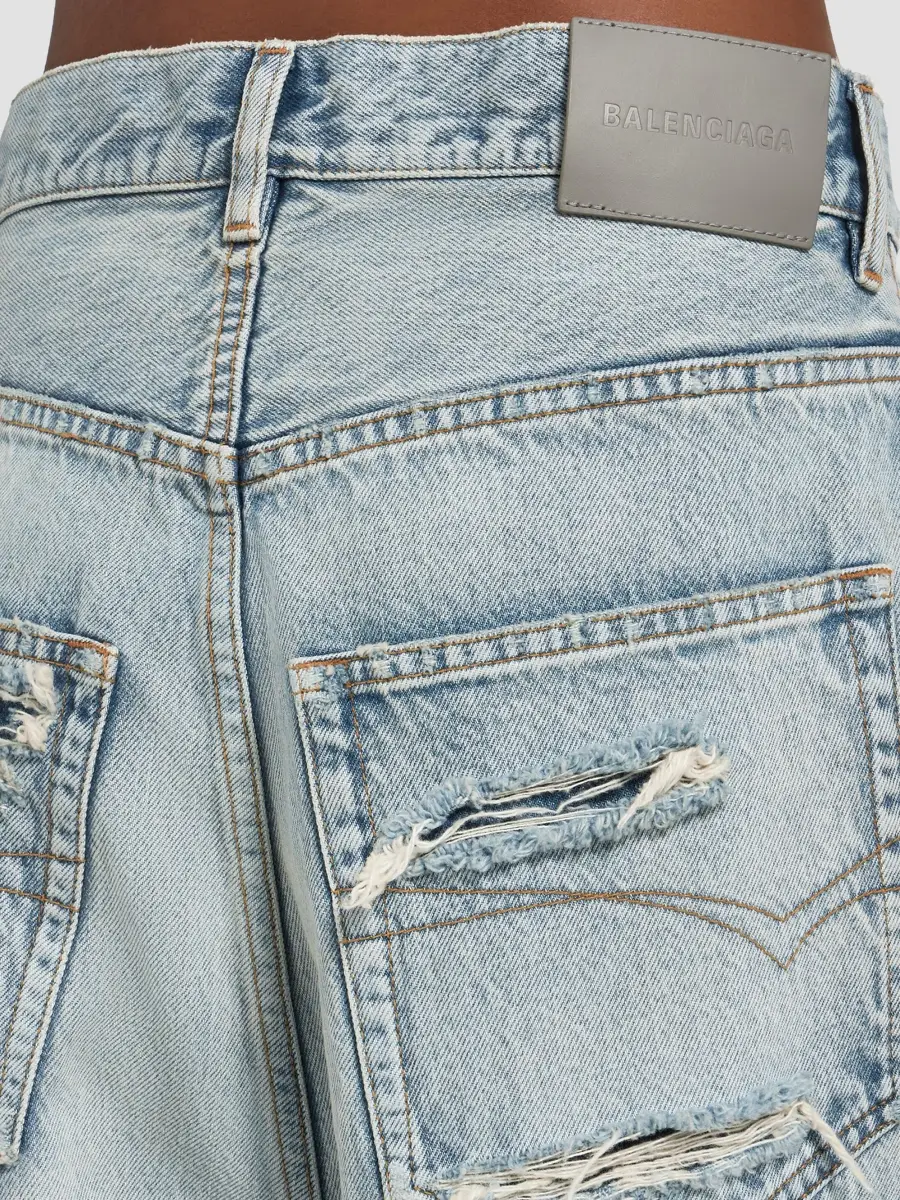 Balenciaga Women's Baggy Fit Jeans | Thumbnail 4 Balenciaga Women's Baggy Fit Jeans | Thumbnail 4