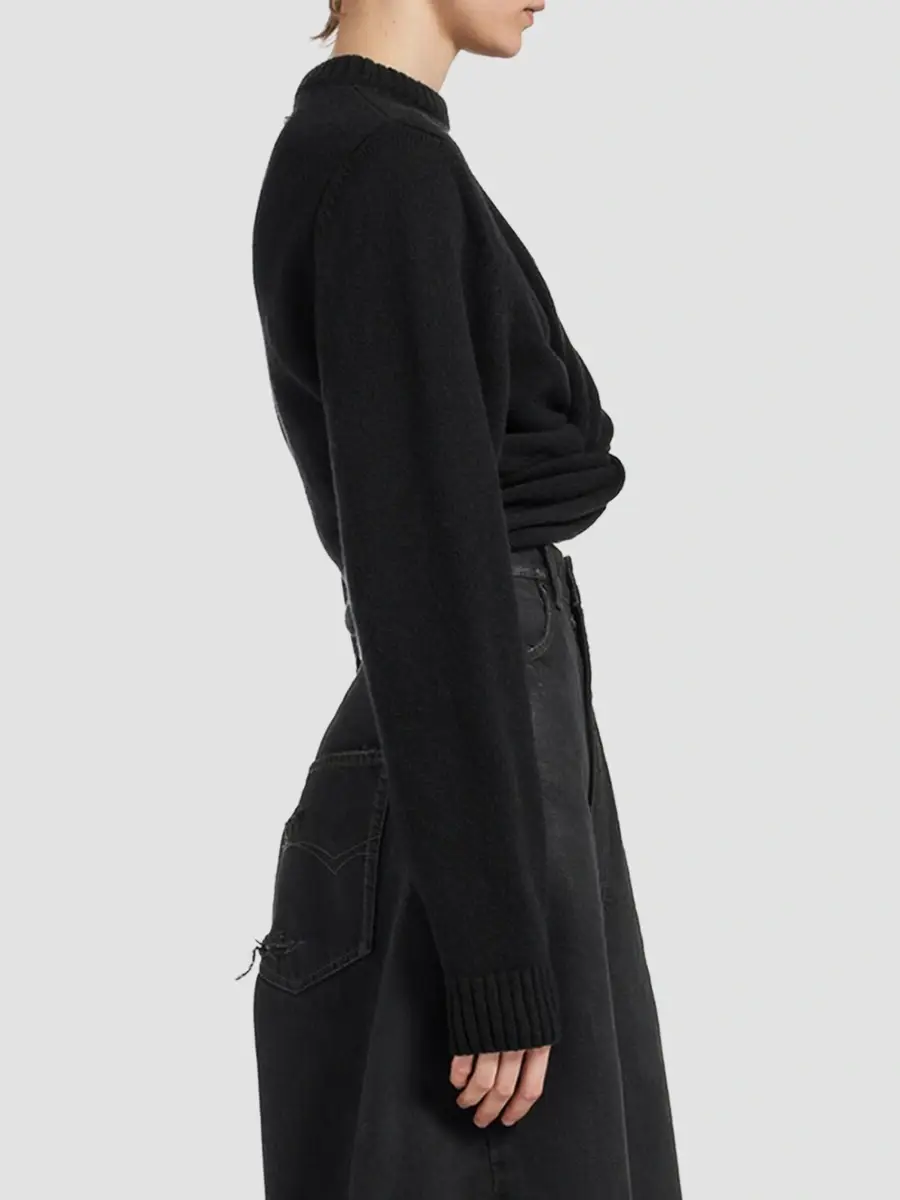 Balenciaga Women's Crewneck Sweater | Thumbnail 5 Balenciaga Women's Crewneck Sweater | Thumbnail 5