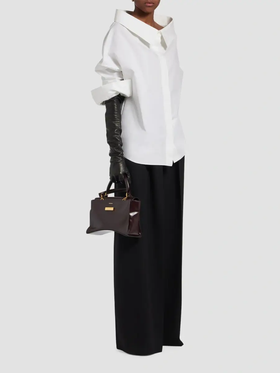 Balenciaga Women's Oversized Stola Shirt | Thumbnail 2 Balenciaga Women's Oversized Stola Shirt | Thumbnail 2