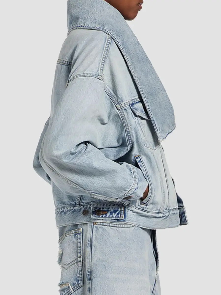 Balenciaga Women's Standing Collar Boxy Jacket | Thumbnail 5 Balenciaga Women's Standing Collar Boxy Jacket | Thumbnail 5