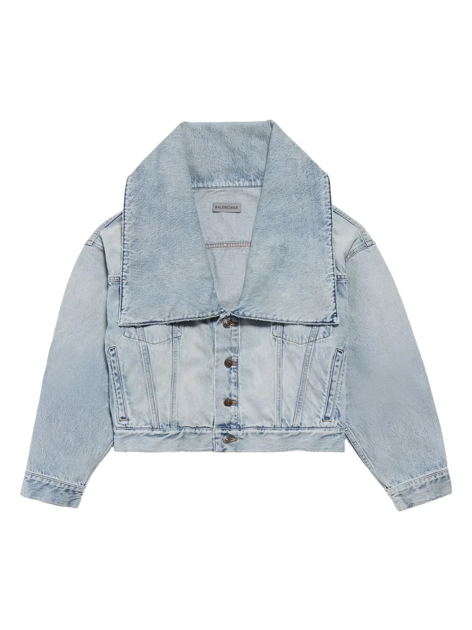 Women's Standing Collar Boxy Jacket Women's Standing Collar Boxy Jacket