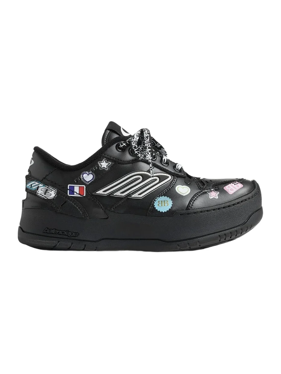 Women's Hamptons Stickers Platform Sneakers