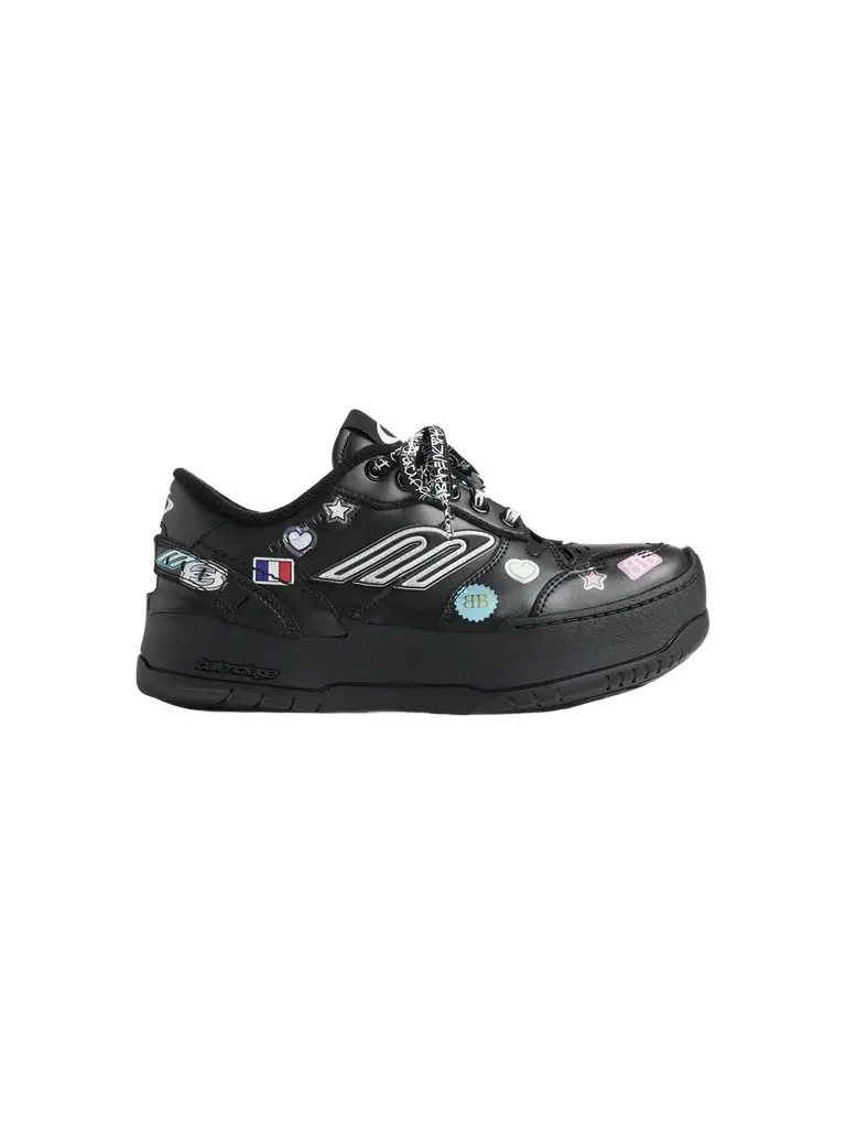Women's Hamptons Stickers Platform Sneakers Women's Hamptons Stickers Platform Sneakers