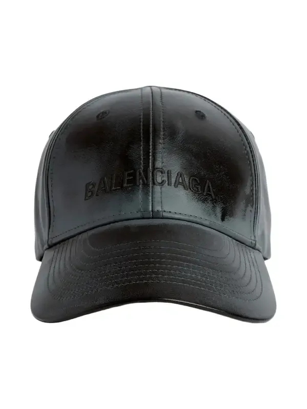 Balenciaga Men's Leather Cap