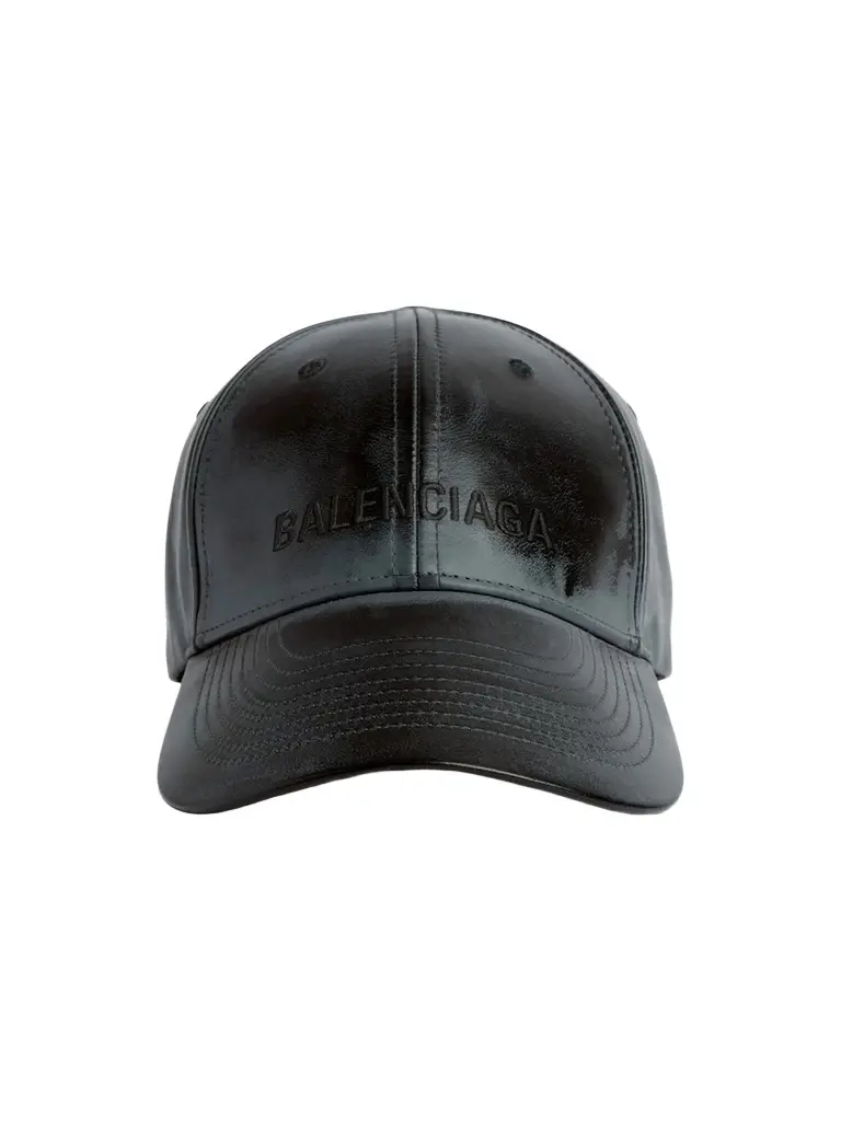 Balenciaga Men's Leather Cap