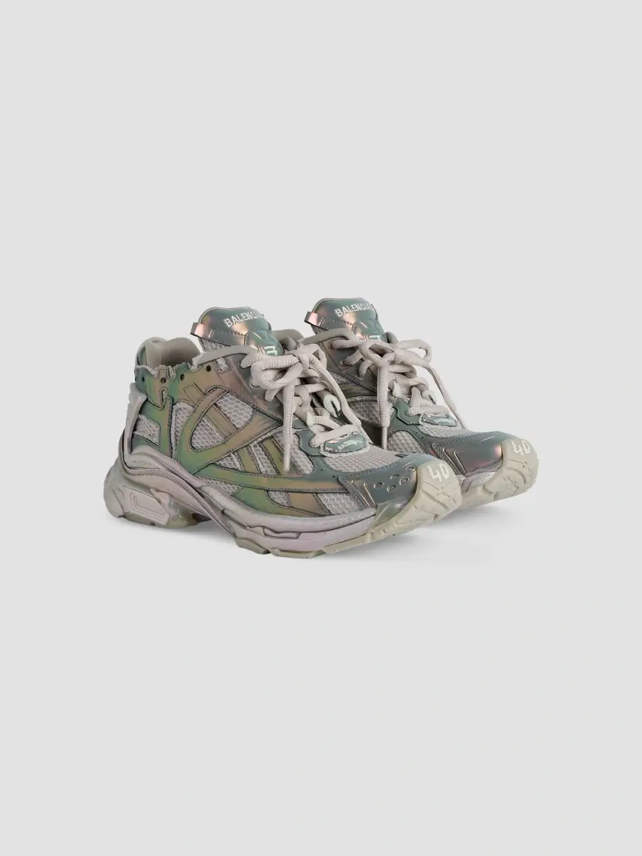 Balenciaga Women's Runner Iridescent Sneakers | Thumbnail 2 Balenciaga Women's Runner Iridescent Sneakers | Thumbnail 2