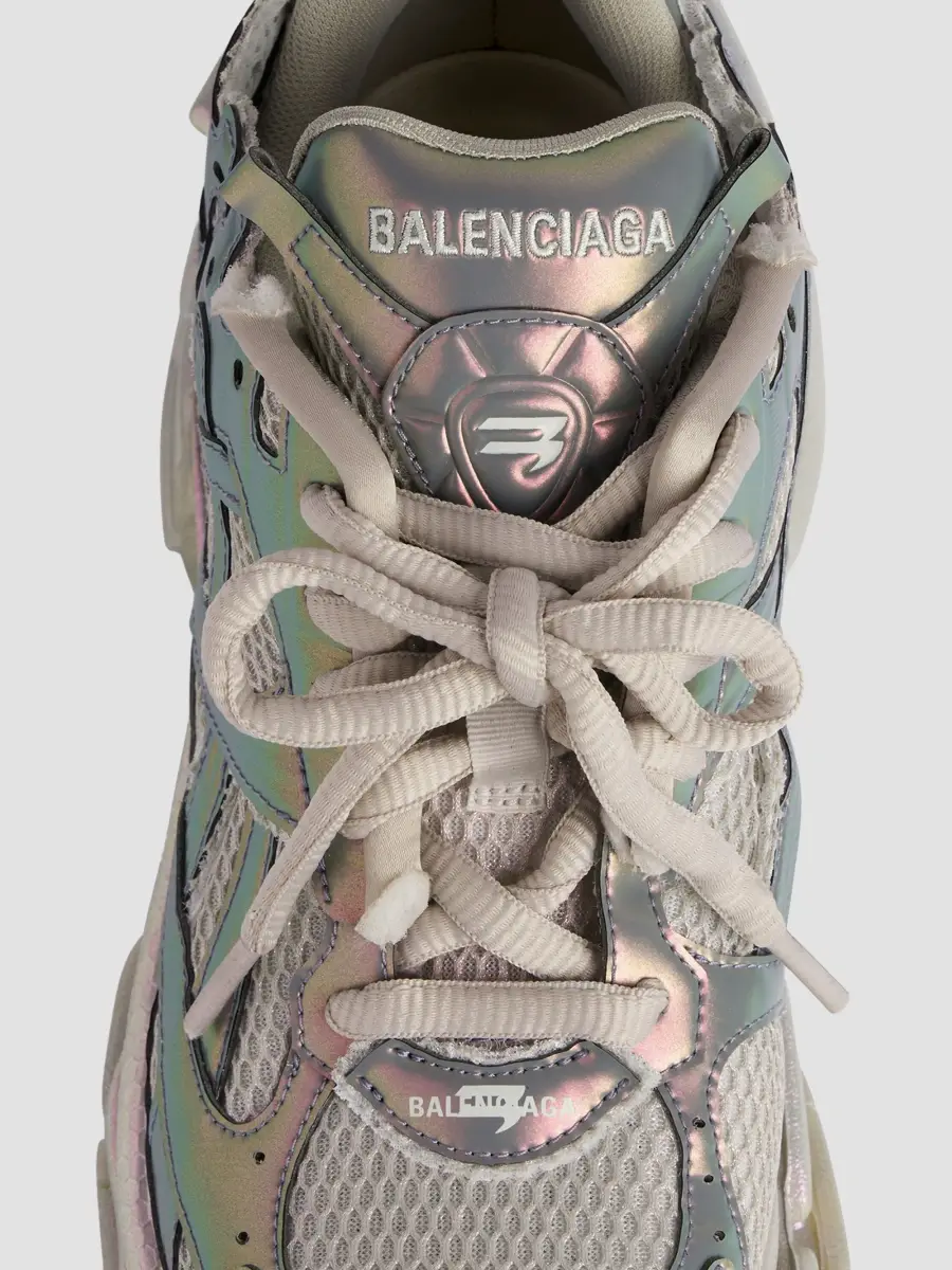 Balenciaga Women's Runner Iridescent Sneakers | Thumbnail 4 Balenciaga Women's Runner Iridescent Sneakers | Thumbnail 4
