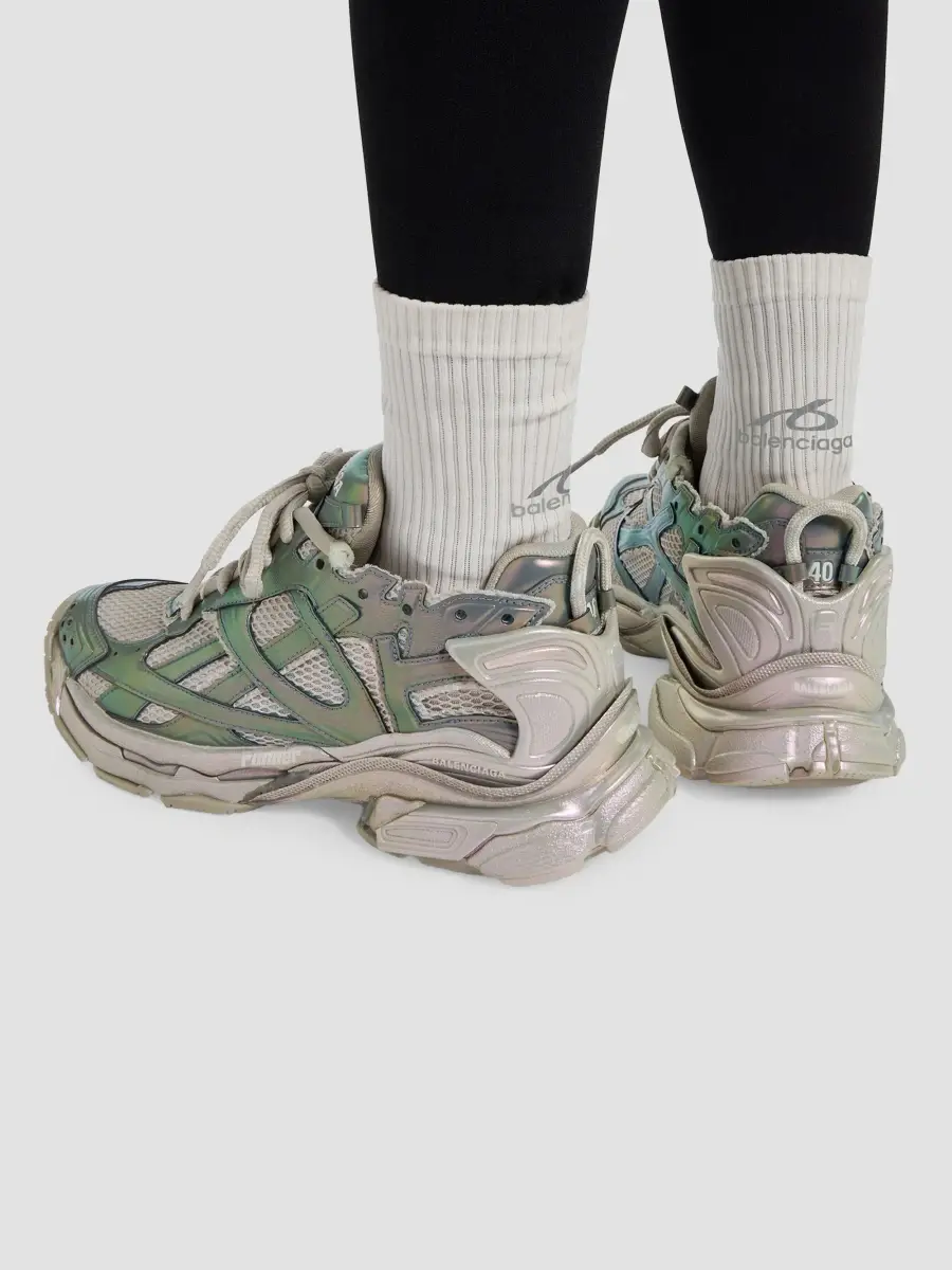 Balenciaga Women's Runner Iridescent Sneakers | Thumbnail 6 Balenciaga Women's Runner Iridescent Sneakers | Thumbnail 6
