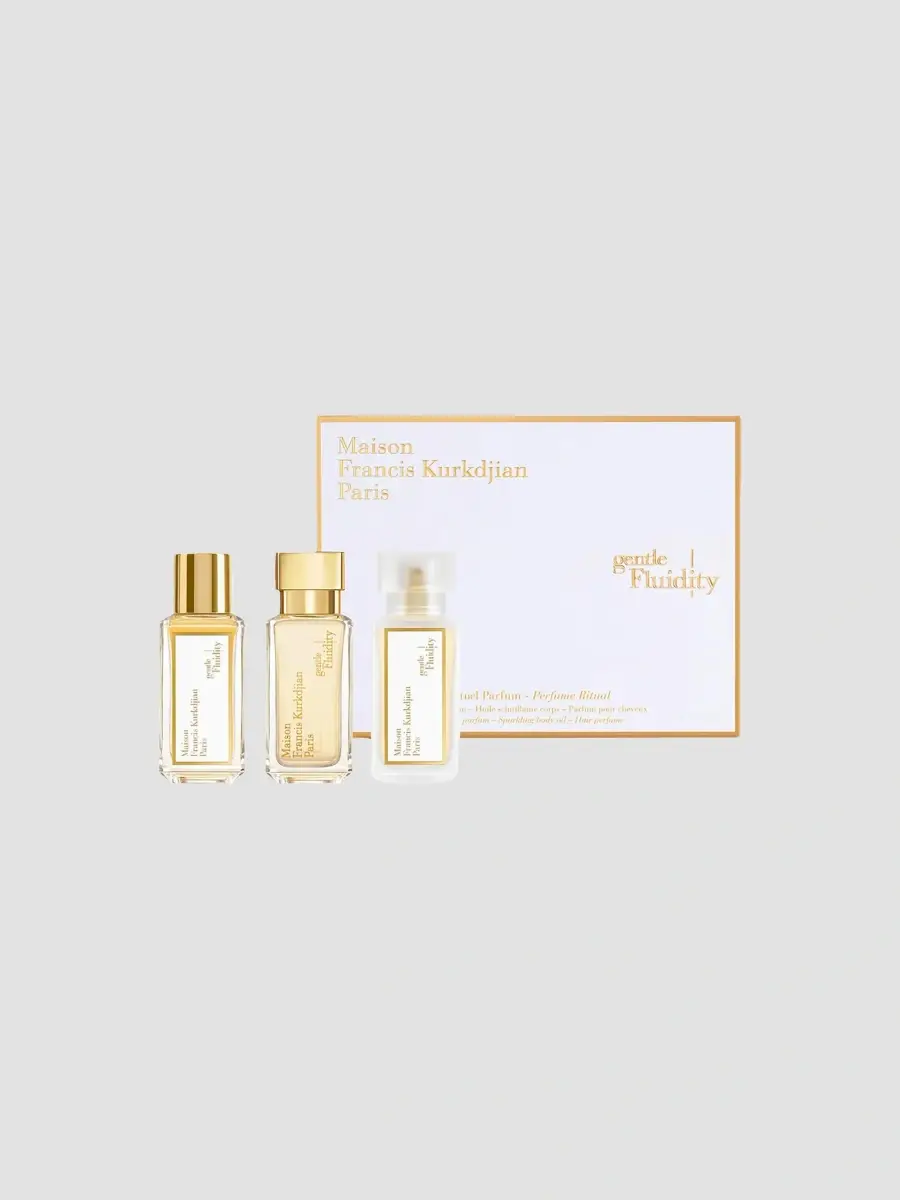 Maison Francis Kurkdjian Limited Edition Gentle Fluidity Gold Edition 3-Piece Perfume Ritual | Thumbnail 2 Maison Francis Kurkdjian Limited Edition Gentle Fluidity Gold Edition 3-Piece Perfume Ritual | Thumbnail 2