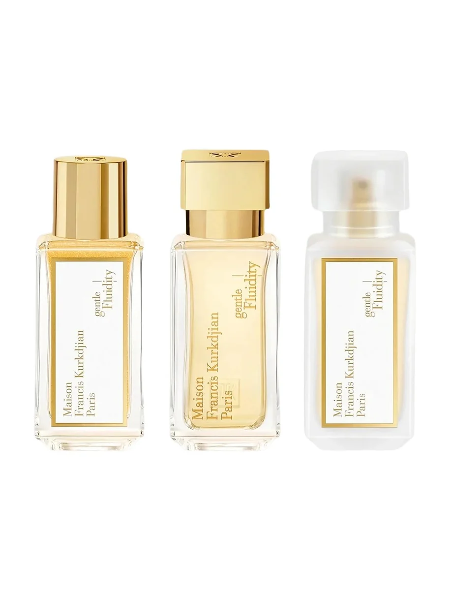 Maison Francis Kurkdjian Limited Edition Gentle Fluidity Gold Edition 3-Piece Perfume Ritual