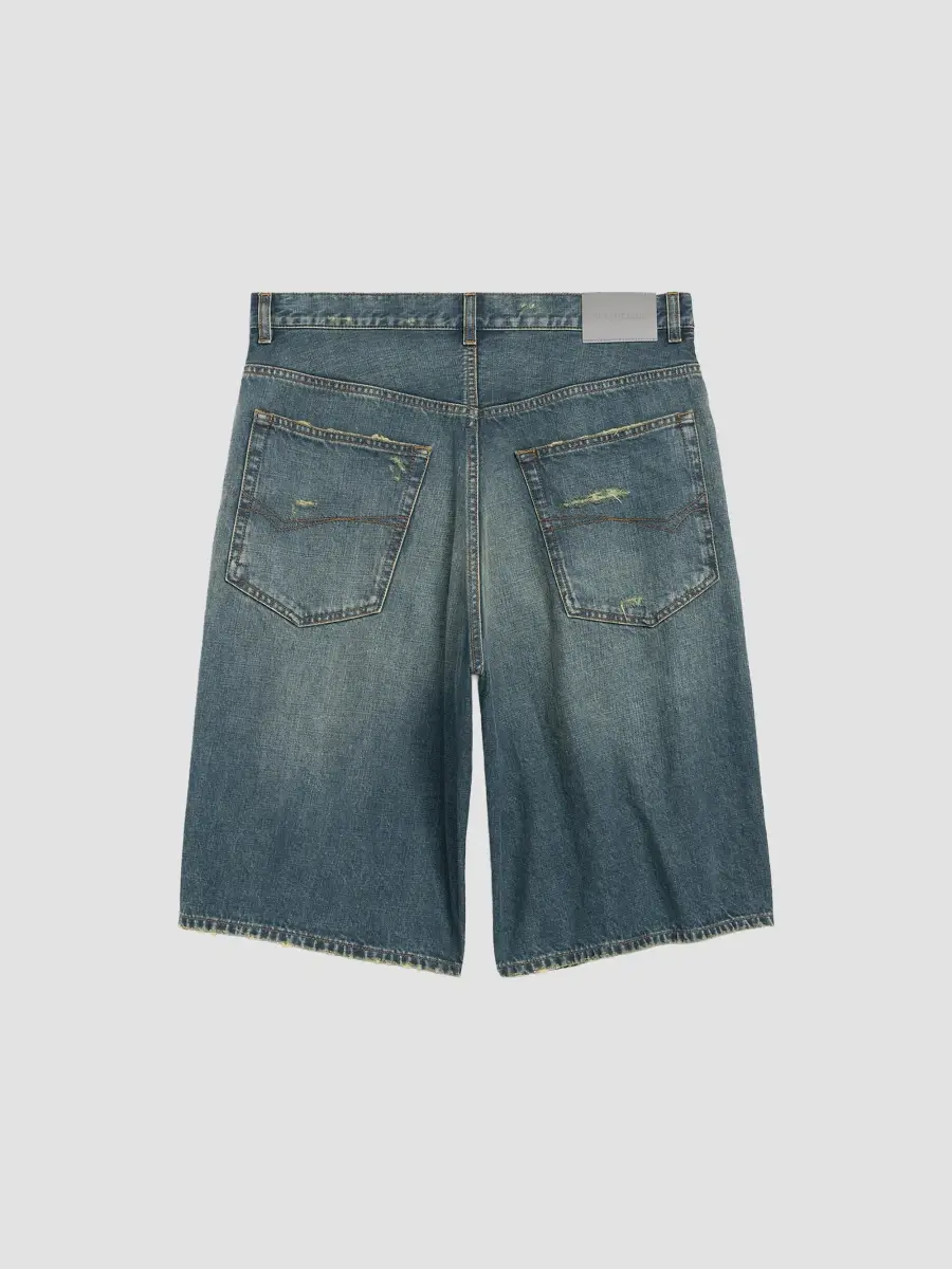 Balenciaga Men's Denim Bermuda Shorts | Thumbnail 2 Balenciaga Men's Denim Bermuda Shorts | Thumbnail 2