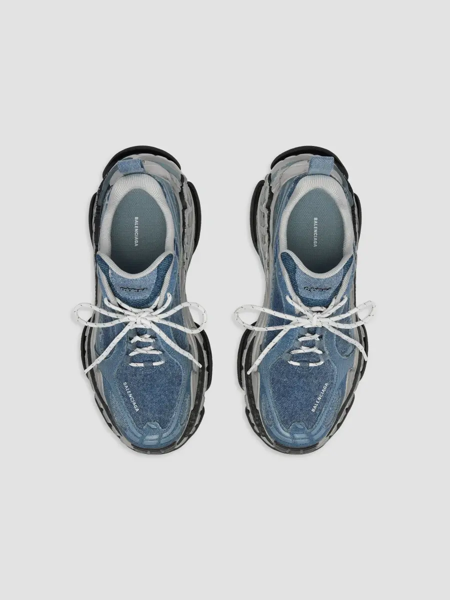 Balenciaga Men's Triple S.2 Denim Sneakers | Thumbnail 5 Balenciaga Men's Triple S.2 Denim Sneakers | Thumbnail 5