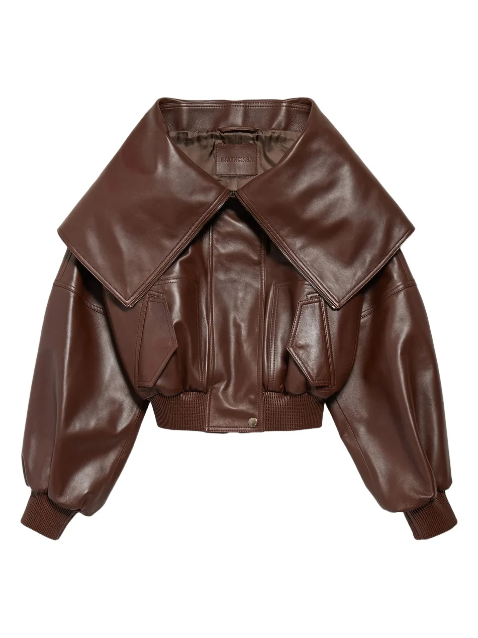 Women's Wrap Collar Blouson Jacket