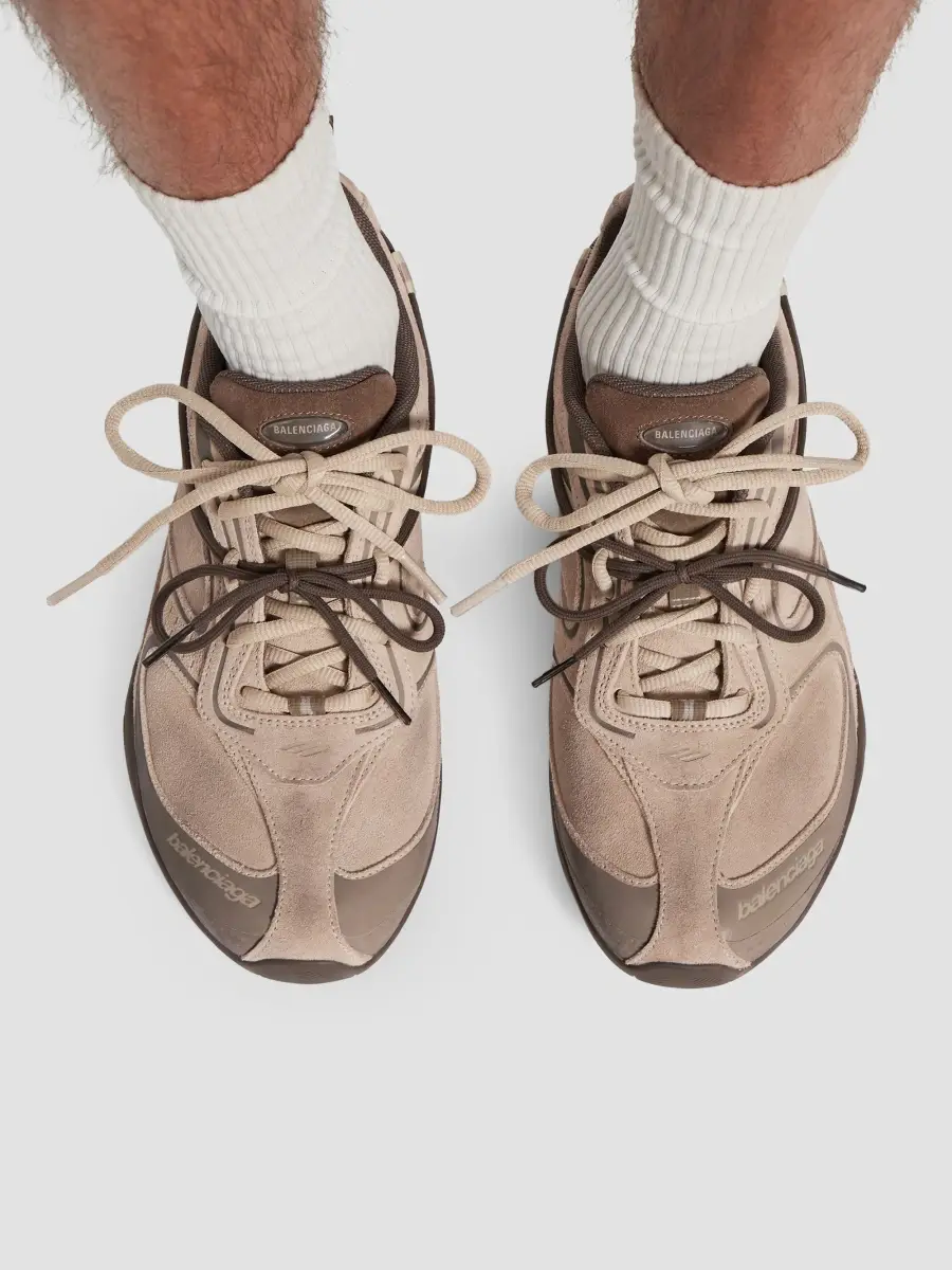 Balenciaga Men's Radar Velvety Sneakers | Thumbnail 6