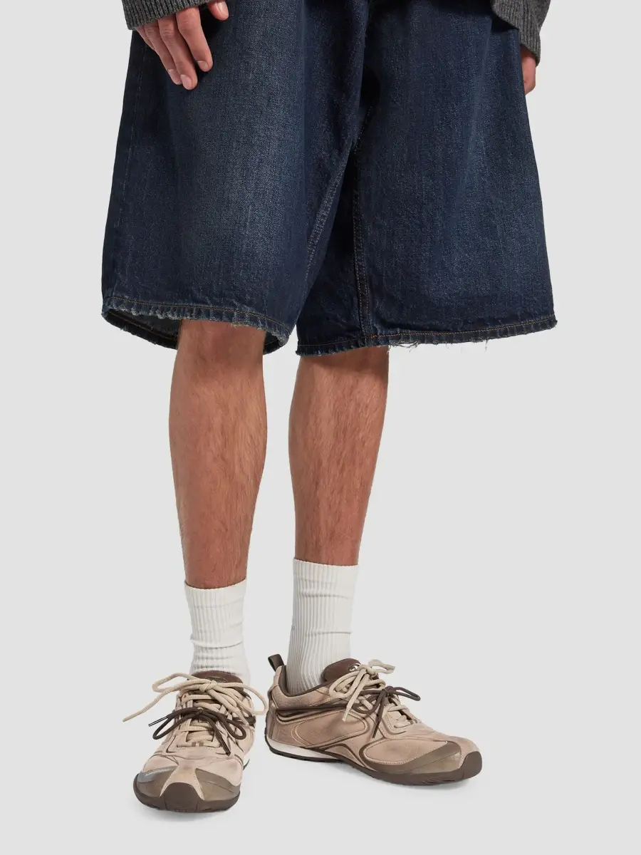 Balenciaga Men's Radar Velvety Sneakers | Thumbnail 7