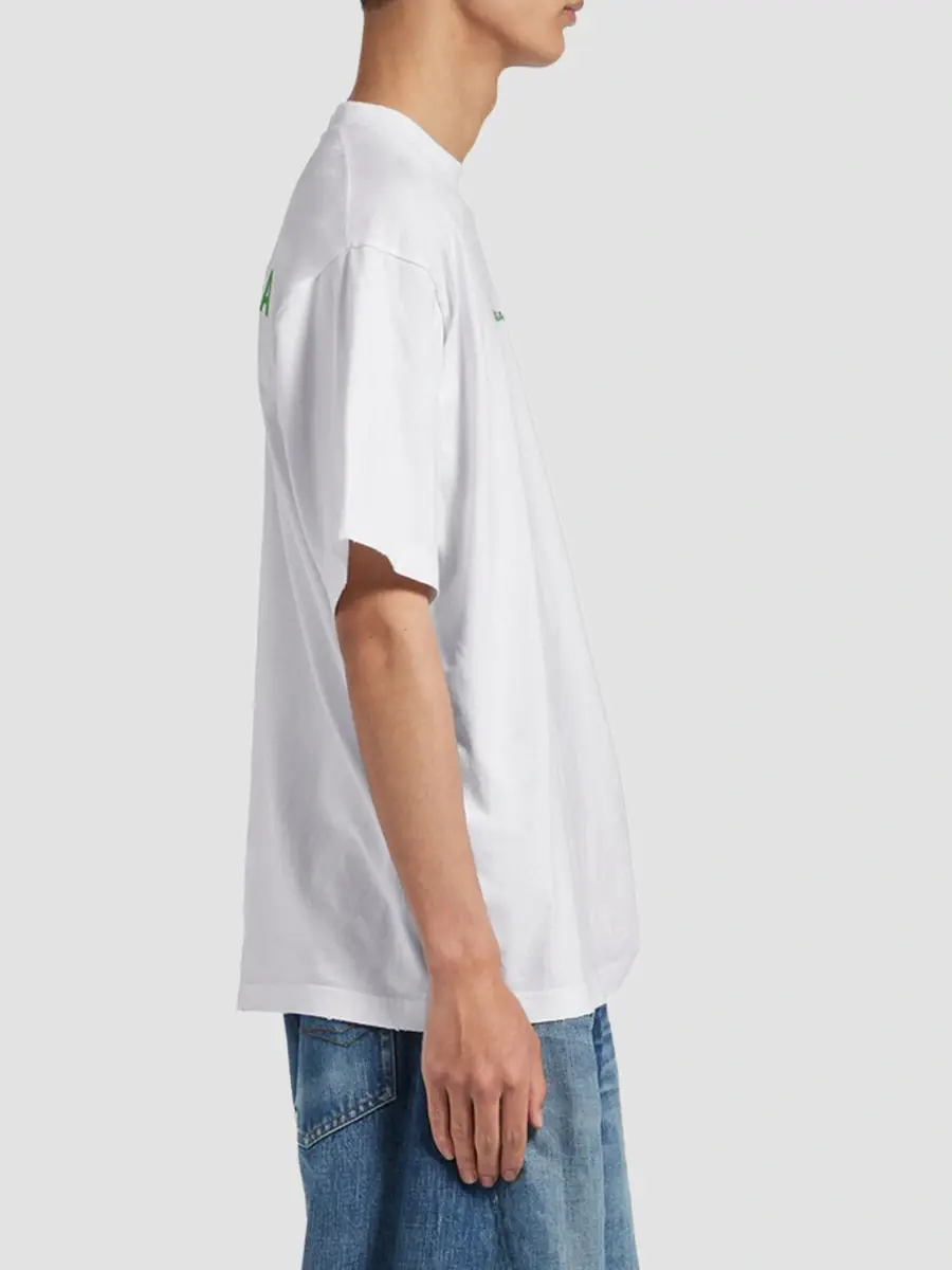 Balenciaga Men's Back Medium Fit T-Shirt | Thumbnail 4