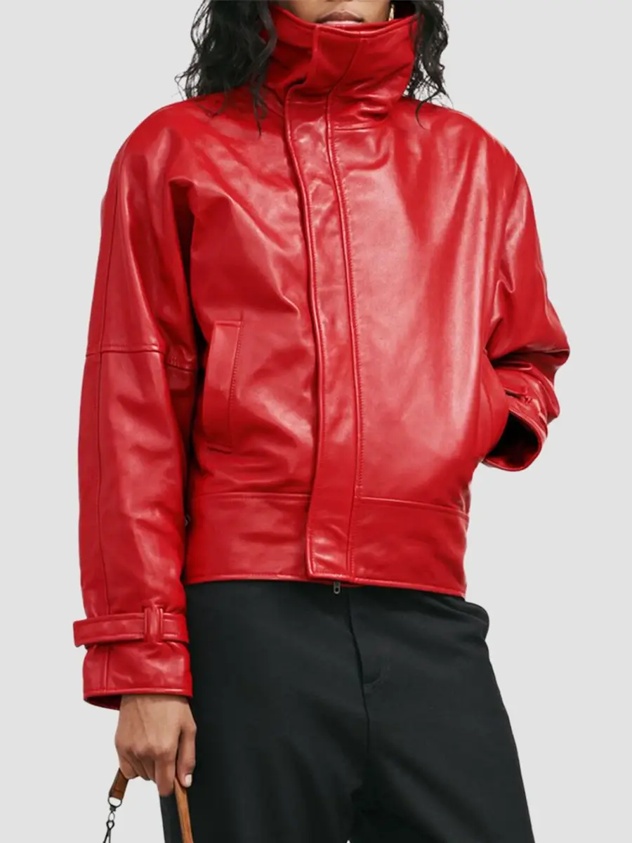 Balenciaga Women's Round Bomber Jacket | Thumbnail 3 Balenciaga Women's Round Bomber Jacket | Thumbnail 3