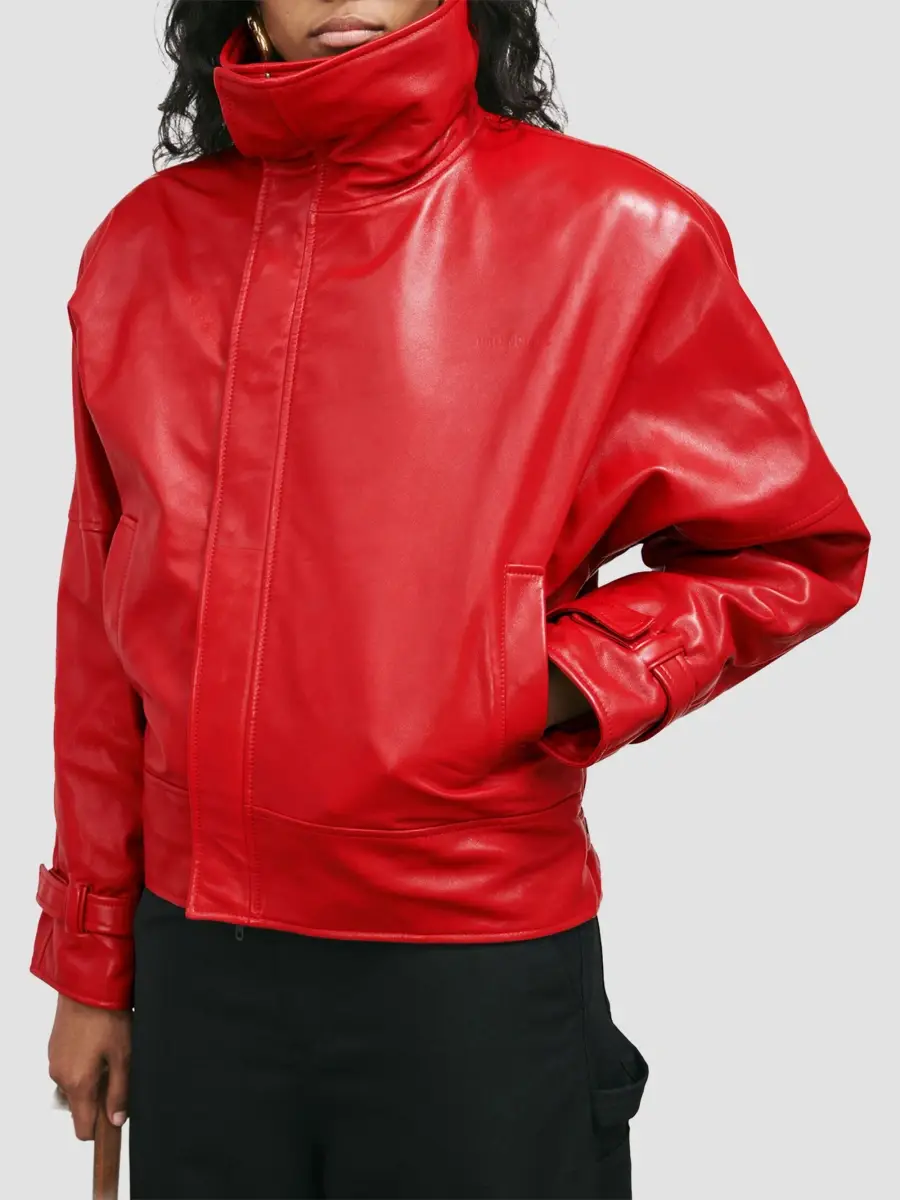 Balenciaga Women's Round Bomber Jacket | Thumbnail 4 Balenciaga Women's Round Bomber Jacket | Thumbnail 4