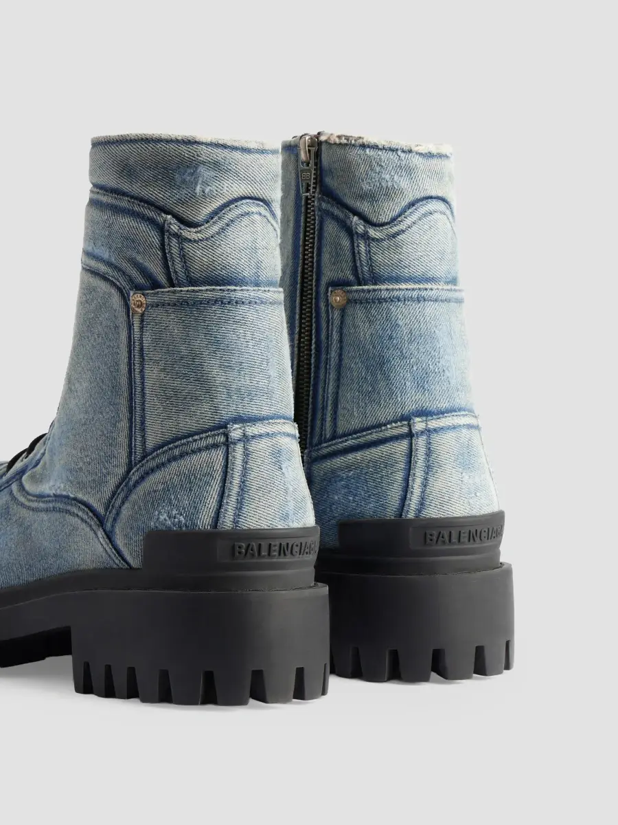 Balenciaga Men's Combat Strike Boots | Thumbnail 3 Balenciaga Men's Combat Strike Boots | Thumbnail 3