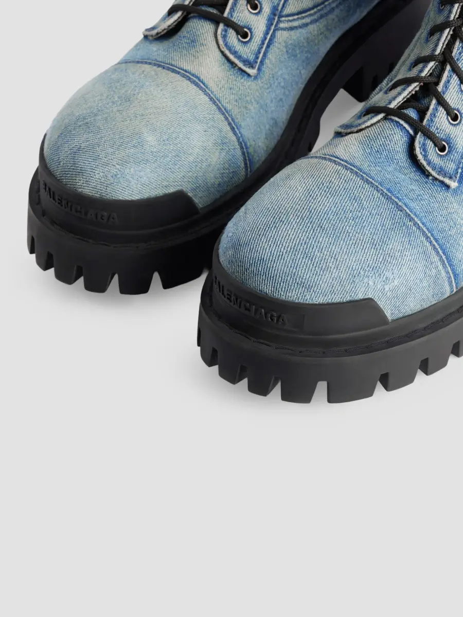Balenciaga Men's Combat Strike Boots | Thumbnail 4 Balenciaga Men's Combat Strike Boots | Thumbnail 4