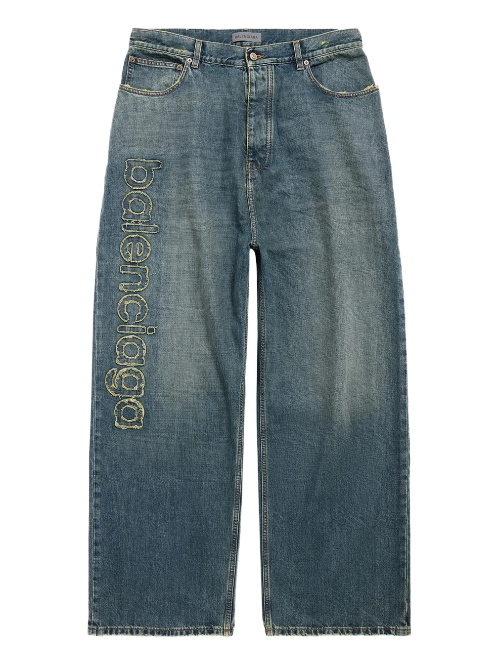 Balenciaga Men's Baggy Fit Jeans