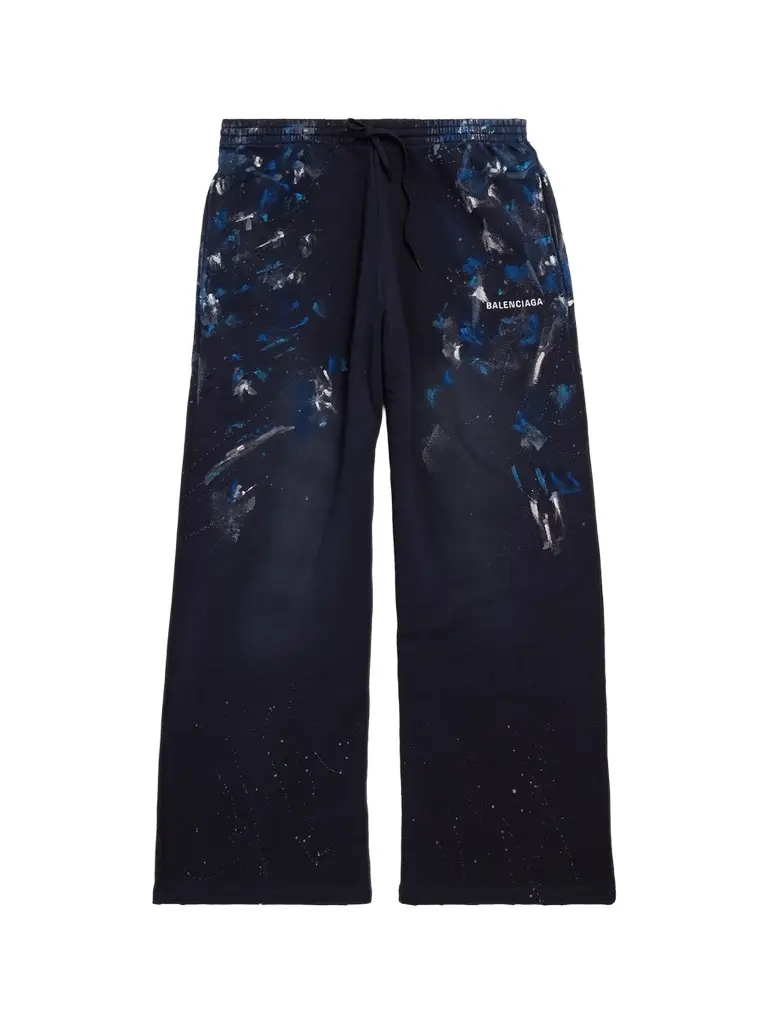 Men's Paint Splatter Oversized Baggy Sweatpants Men's Paint Splatter Oversized Baggy Sweatpants