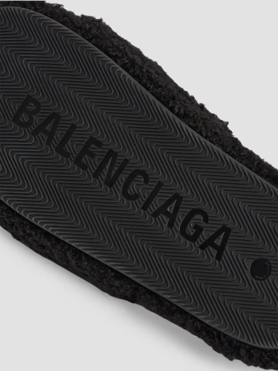 Balenciaga Men's Furry Open Mules | Thumbnail 4 Balenciaga Men's Furry Open Mules | Thumbnail 4
