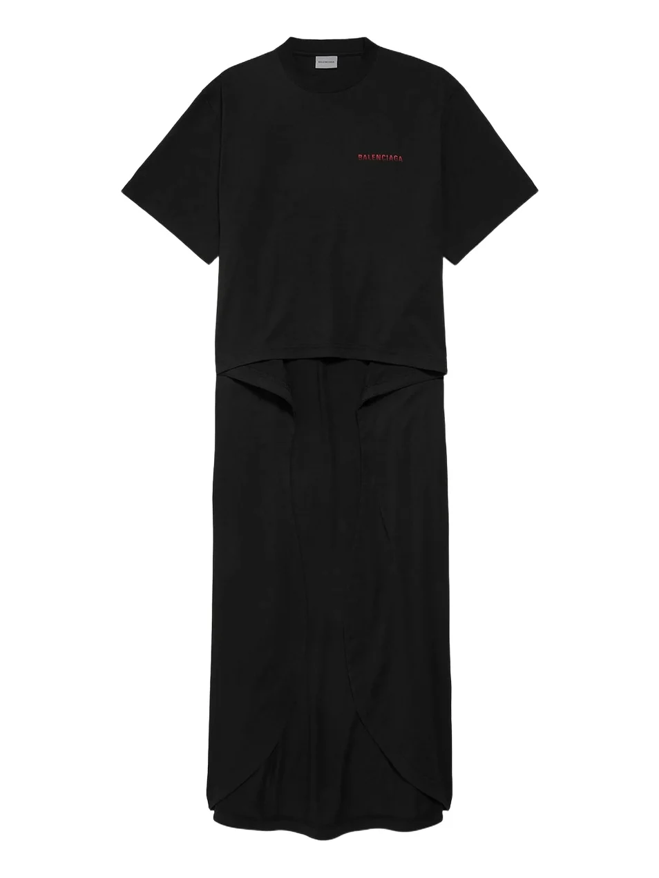 Balenciaga Women's Back Gradient Train T-Shirt