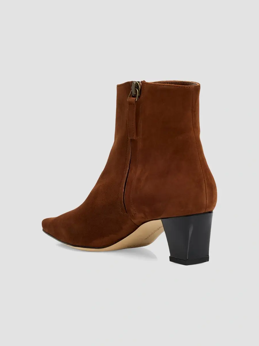Manolo Blahnik Women's Jaima Suede Ankle Boots | Thumbnail 3 Manolo Blahnik Women's Jaima Suede Ankle Boots | Thumbnail 3