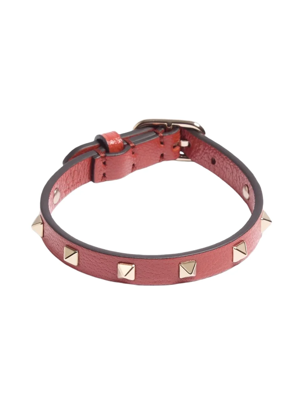 Valentino Women's Spike Leather Bracelet