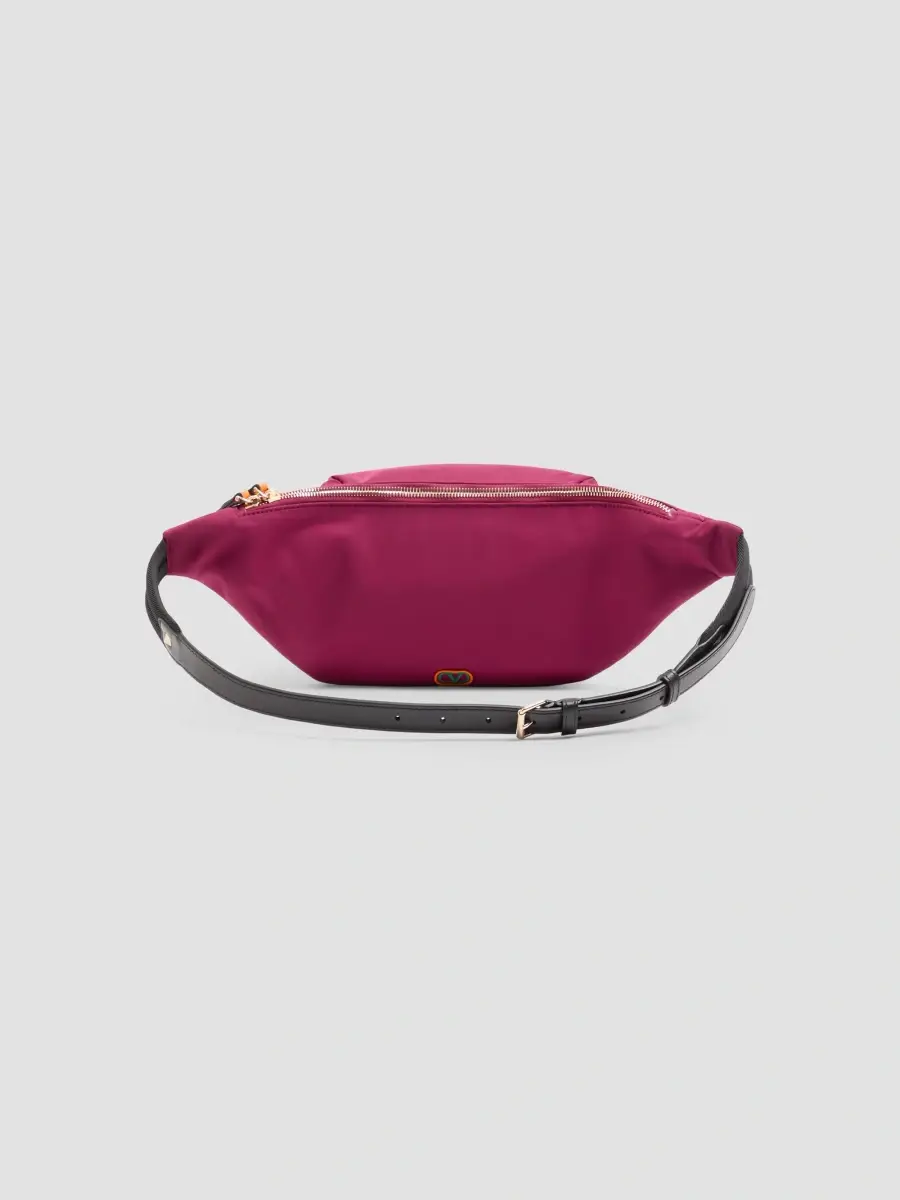 Valentino Men's Stud Up Waist Bag in Technical Fabric - Insolent | Thumbnail 2 Valentino Men's Stud Up Waist Bag in Technical Fabric - Insolent | Thumbnail 2