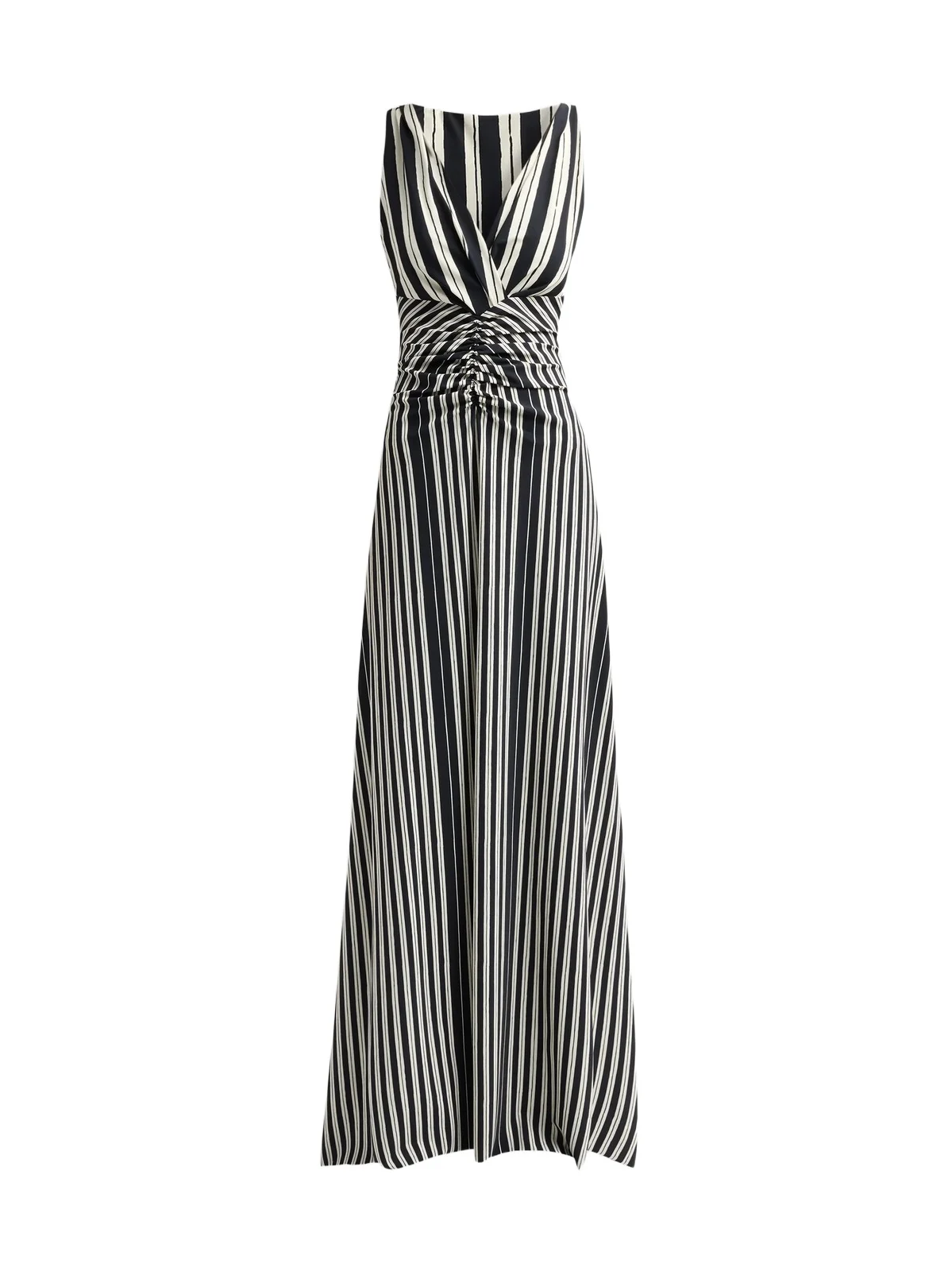 Chiara Boni La Petite Robe Women's Naoya Striped Jersey Maxi Dress