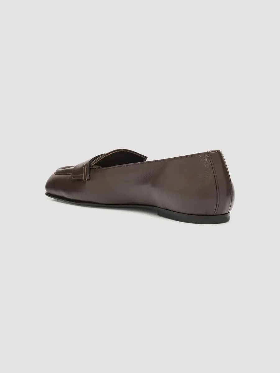 NODALETO Women's Bulla Cara Leather Mocassin Loafers | Thumbnail 2 NODALETO Women's Bulla Cara Leather Mocassin Loafers | Thumbnail 2
