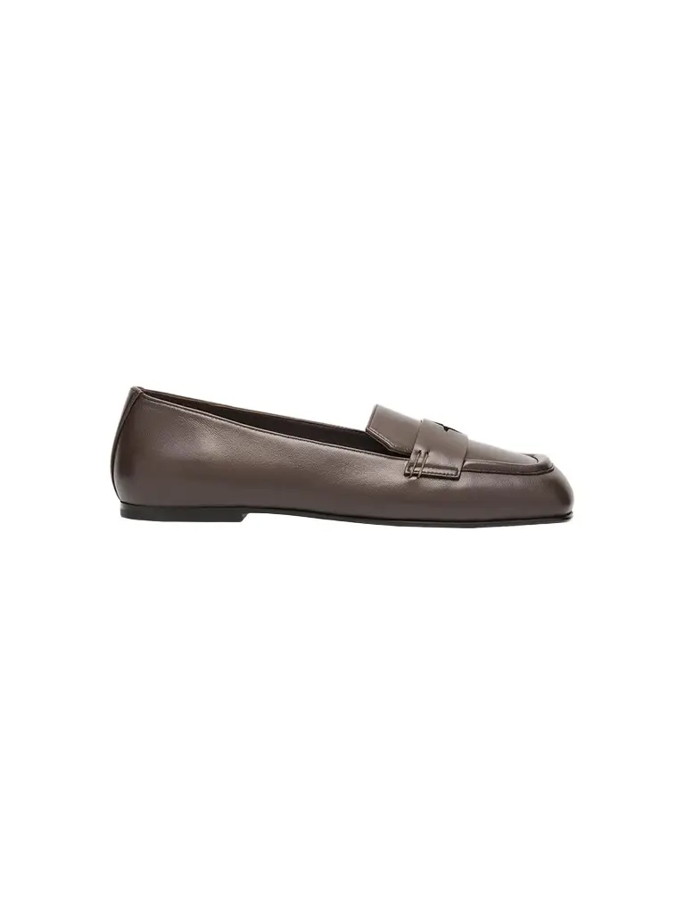 NODALETO Women's Bulla Cara Leather Mocassin Loafers