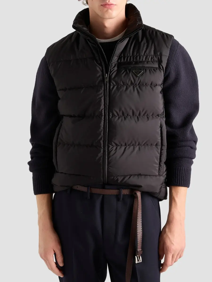 Prada Men's Re-Nylon Vest | Thumbnail 3 Prada Men's Re-Nylon Vest | Thumbnail 3