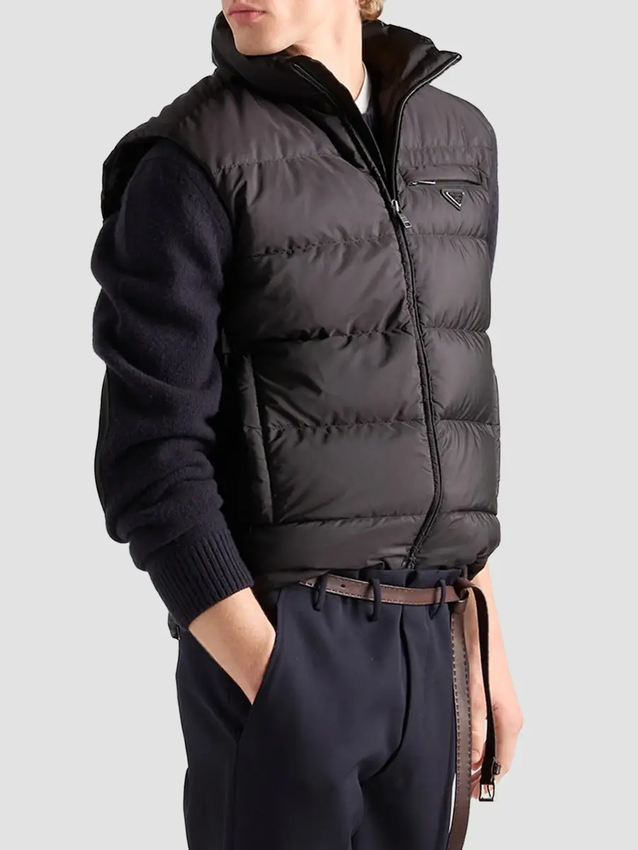 Prada Men's Re-Nylon Vest | Thumbnail 5 Prada Men's Re-Nylon Vest | Thumbnail 5