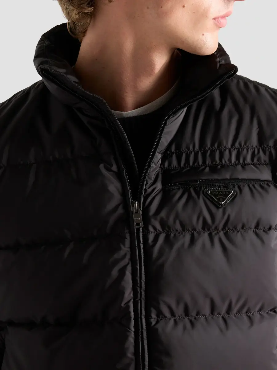 Prada Men's Re-Nylon Vest | Thumbnail 6 Prada Men's Re-Nylon Vest | Thumbnail 6