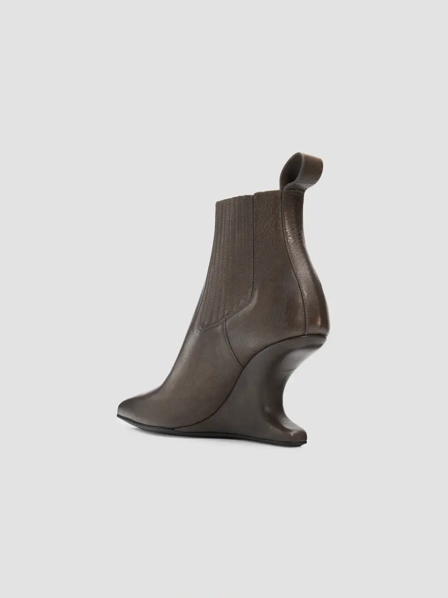 Rick Owens Women's Cantilever 80MM Wedge Ankle Booties | Thumbnail 2