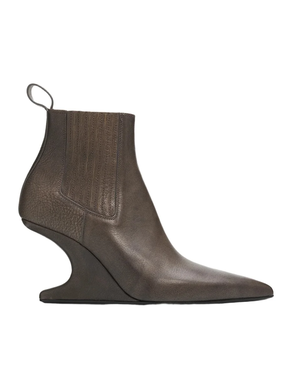 Rick Owens Women's Cantilever 80MM Wedge Ankle Booties