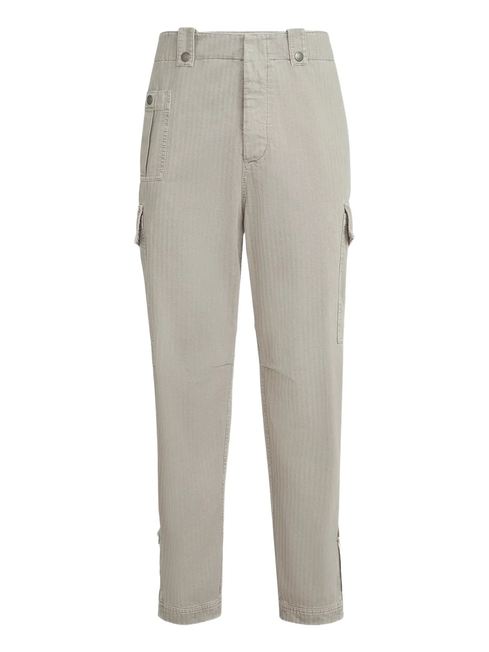 Brunello Cucinelli Men's Garment-Dyed Multi-Pocket Cargo Trousers