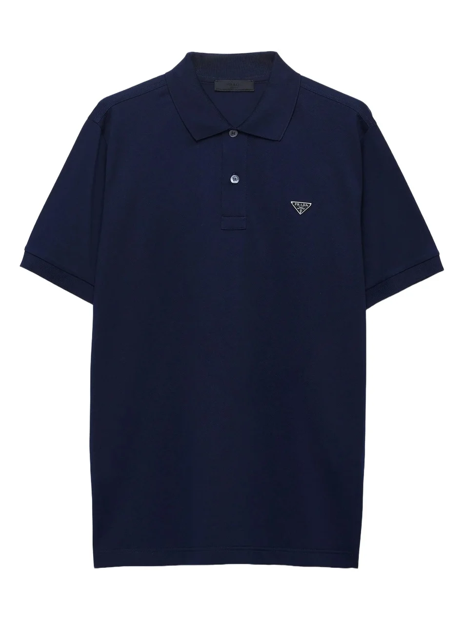 Prada Men's Piqué Polo Shirt